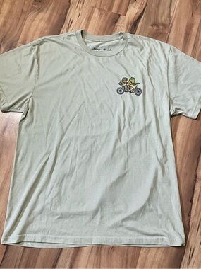 Frog and Toad Sage Green Cottagecore Graphic Tee Unisex Large